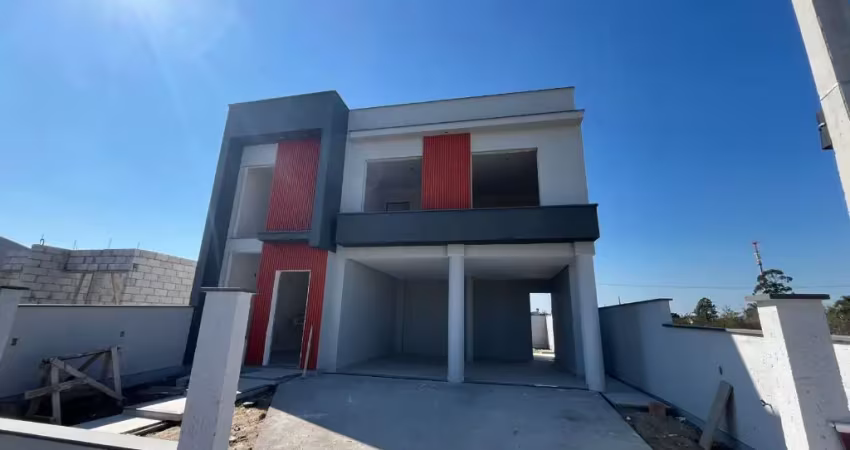 Casa 3 dormitórios com uma suíte nova palhoça loteamento villa toscana