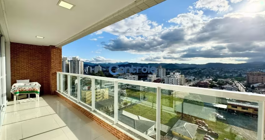 Apartamento c/ 03 dormitórios, sendo 02 suítes no centro, palhoça/sc.
