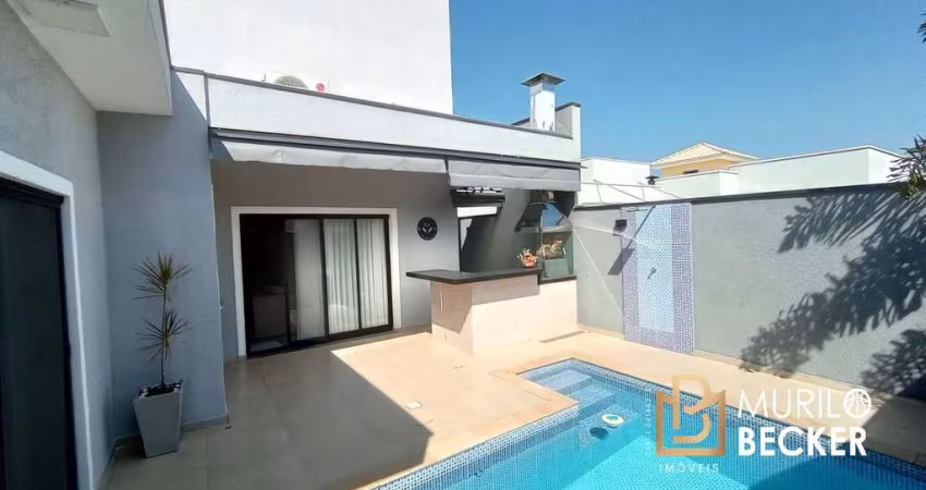 Casa Térrea com armários, 3 dormitórios no Condomínio Terras do Vale