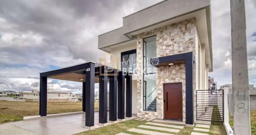 Casa à venda com 3 suítes em condomínio - veredas dos campos