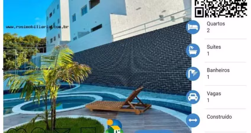 Apartamento com 2 quartos à venda na Rua Inácio Albino Neto, 1807, Gramame, João Pessoa