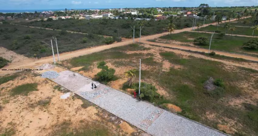 Loteamento carapibus, jacumã - conde,  pague em 120 parcelas