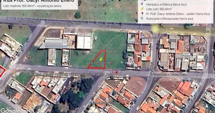 Terreno à venda no Jardim Serra Azul, Araraquara 