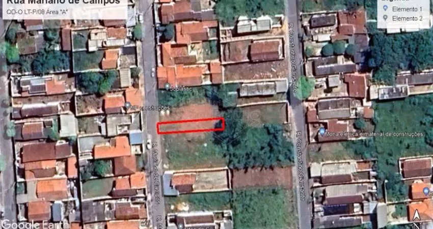 Terreno à venda na Rua Mariano de Campos, Jardim Águas do Paiol, Araraquara