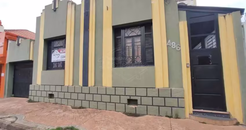 Casa comercial com 6 salas para alugar na Avenida Mauá, 486, Centro, Araraquara
