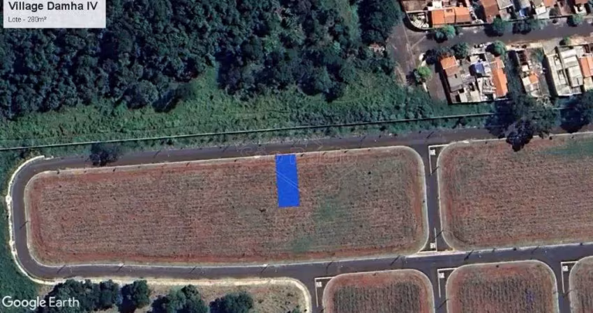 Terreno em condomínio fechado à venda na Avenida Deputado Federal Mário Eugênio, 250, Residencial Village Damha IV, Araraquara