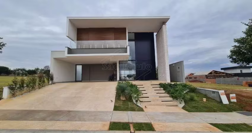 Casa sobrado com 4 suites, piscina, area gourmet e acabamento premium – quinta das laranjeiras, araraquara/sp