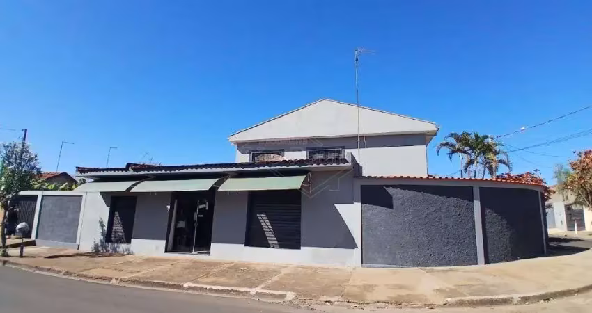 Casa com salao comercial para venda, em americo brasiliense