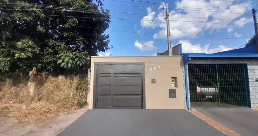Casa com 2 quartos para alugar no Jardim das Palmeiras, Araraquara 