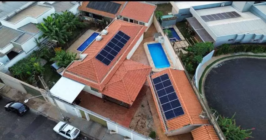Casa a venda com 03 quartos suites e quintal com piscina no bairro santa angelina