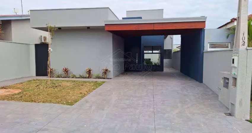 Casa com 3 quartos e area gourmet – condominio residencial solaris, araraquara/sp