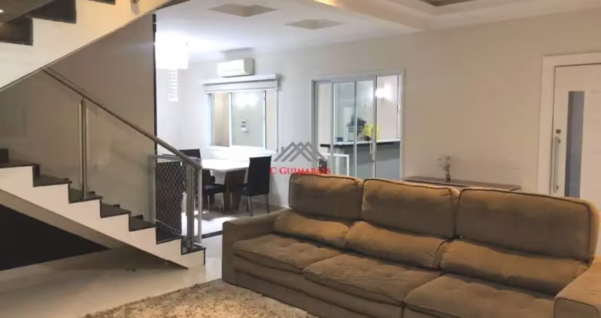Sobrado de luxo à venda em campinas-sp: 4 quartos, 2 suítes, 1 sala, 5 banheiros, 226m² - residencial parque da fazenda