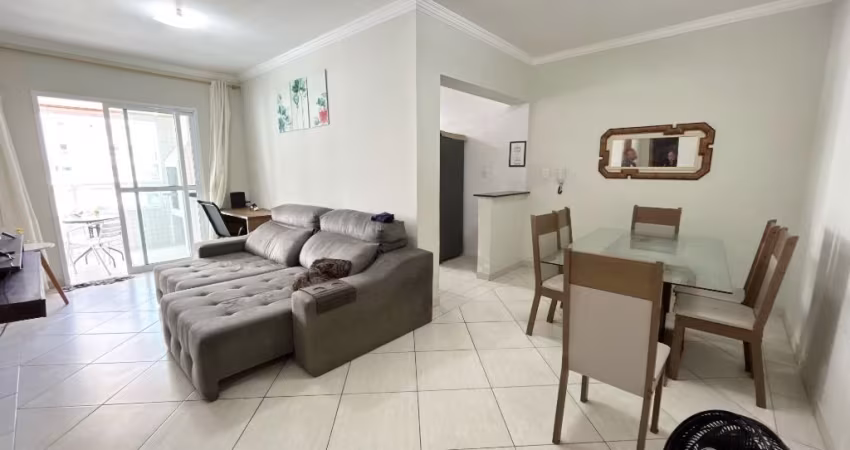 Apartamento com sacada gourmet, 02 quartos, Aviação - Praia Grande