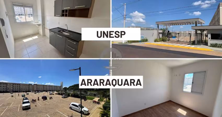 Vitta Campus Ville 2 - Araraquara - Apartamento na torre mais próxima da portaria!