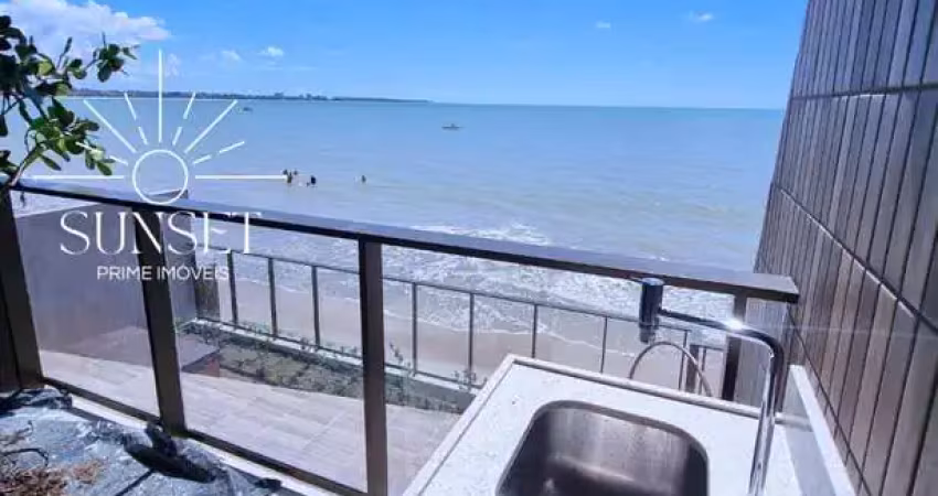 Alto padrão, frente mar, pé na areia! pronto pra morar! apartamento 3 quartos, 2 suítes à venda no jardim oceania joão pessoa, paraíba. ed. avoante