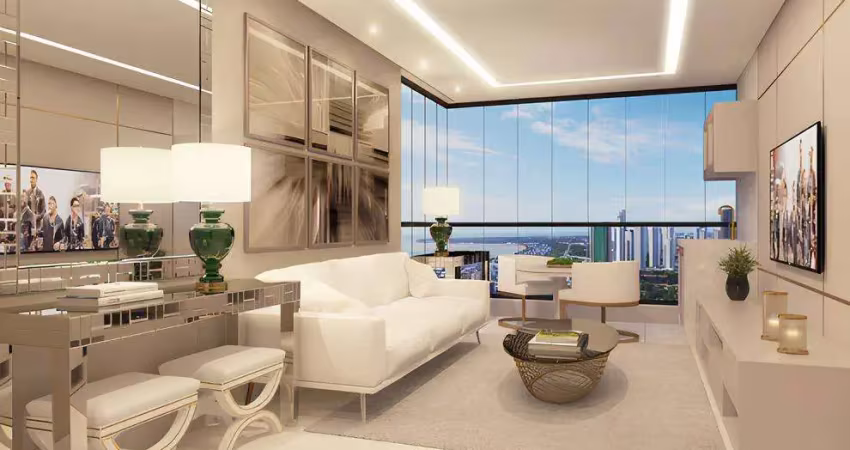 Apartamento alto padrão 3 suítes à venda em miramar, joão pessoa - paraíba. entrega 2025.