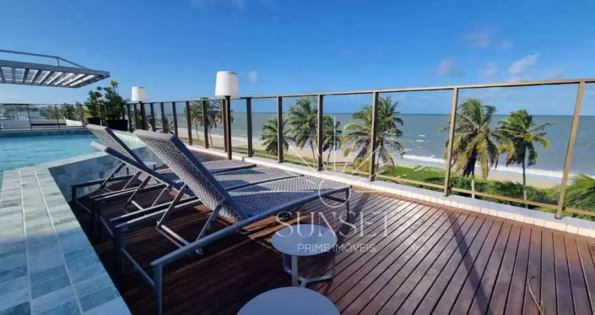 Alto padrão, frente mar, pé na areia, pronto pra morar! apartamento 3 suítes à venda no jardim oceania, joão pessoa - paraíba.