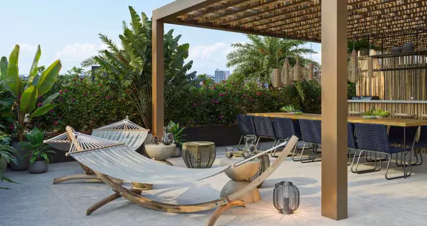 Oportunidade à poucos passos da praia. apartamento garden à venda em jardim oceania, joão pessoa, paraíba. entrega em 2026