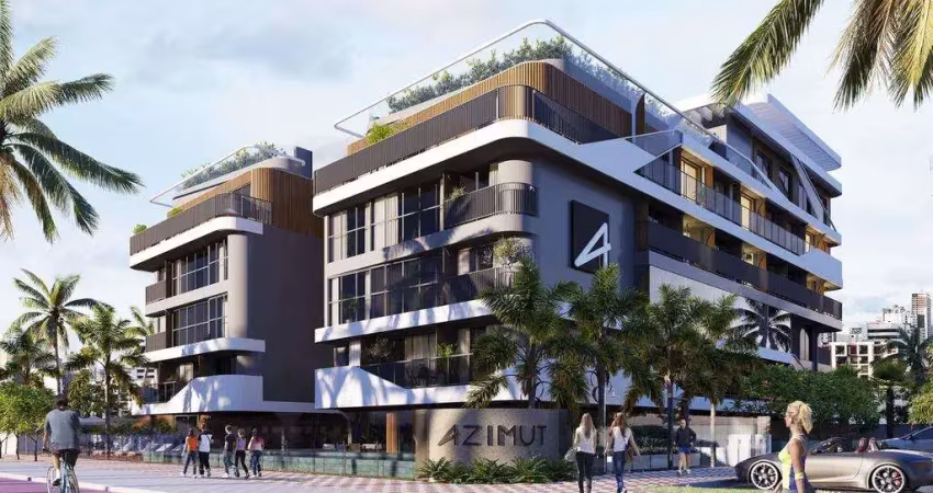 Frente mar, pronto neste ano! flat à venda em intermares - cabedelo - pb