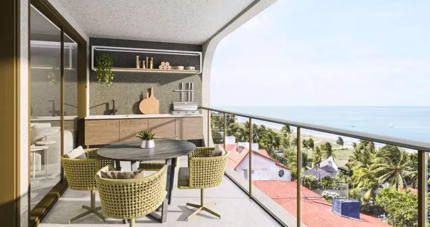 Alto padrão, frente mar, pronto pra morar! apartamento 3 suítes à venda em cabedelo - paraíba