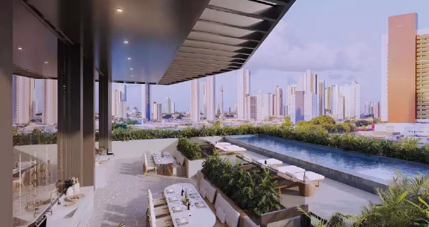Apenas 10% sinal + parcelinhas. apartamento studio / flat à venda em tambauzinho, joão pessoa. paraíba. entrega em 2027
