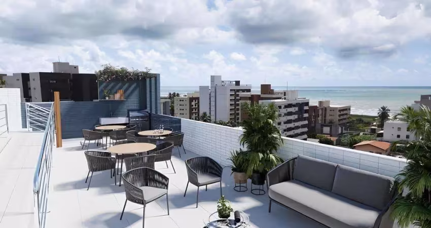 Pronto para morar ou lucrar! ed. sete mares studio / flat à venda em intermares - cabedelo - paraíba