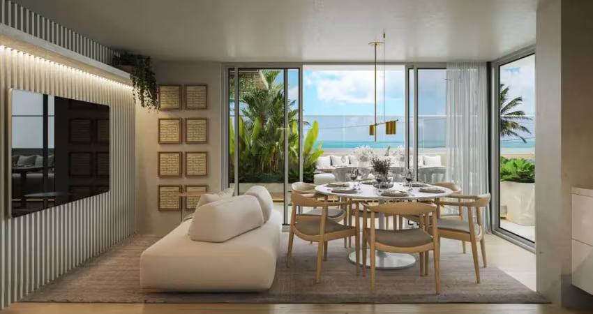 Alto padrão e exclusividade à beira mar. apartamento 2 suítes à venda em intermares, cabedelo-paraíba. entrega: 2026
