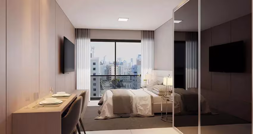 À poucos passos da praia. apartamento flat / studio à venda em cabo branco, joão pessoa - paraíba. entrega em 2026