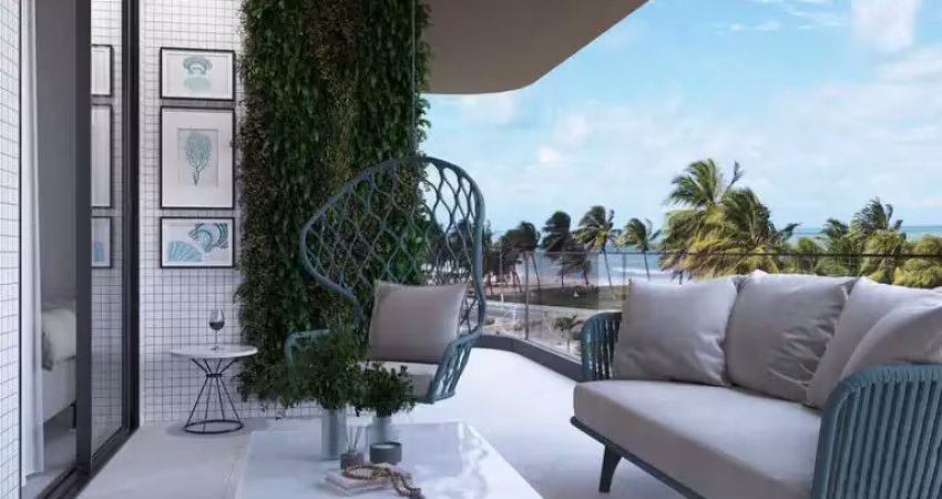 Garden à venda frente mar em intermares, cabedelo-pb com 39,6 m² | 1 quarto | r$ 626.651,00. investimento de alta valorização