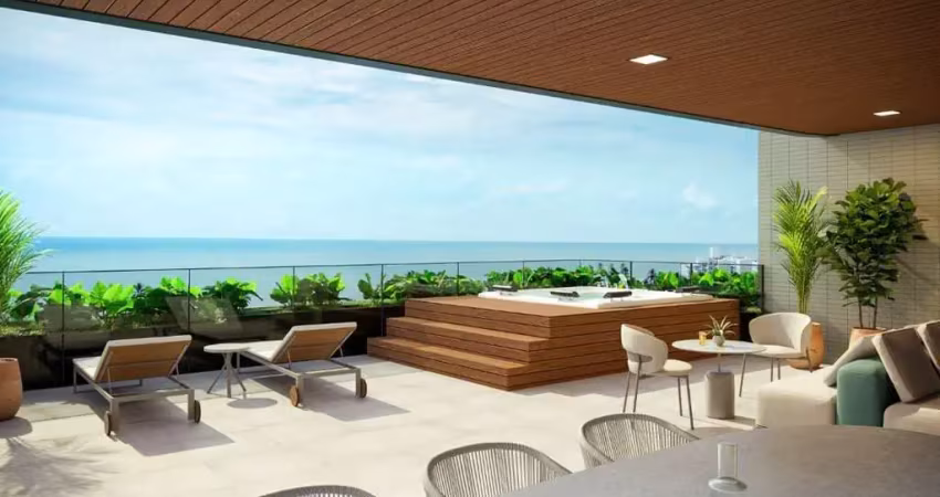 Apartamento garden 2 quartos 1 suíte à venda em - cabedelo - paraíba - entrega em 12/2028 - ed. yakã residence resort lançamento de alto padrão