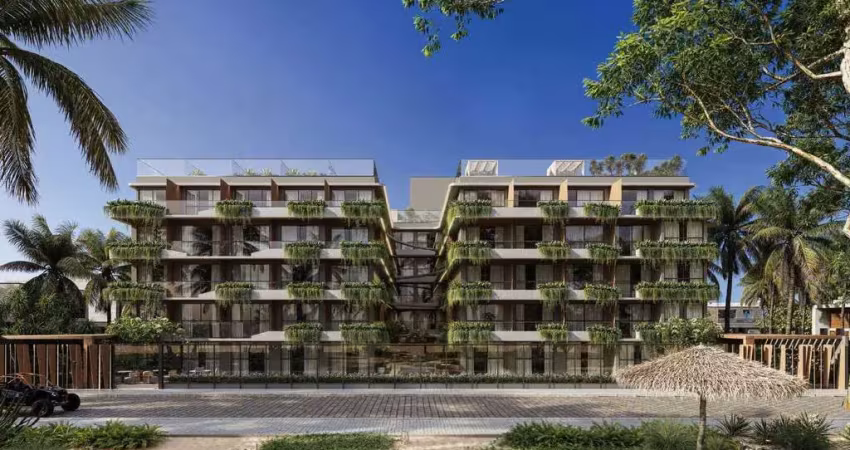 Apartamento 1 quarto / flat à venda em poço - cabedelo - paraíba - entrega em 05/2028 - savili beach. lançamento frente mar em cabedelo