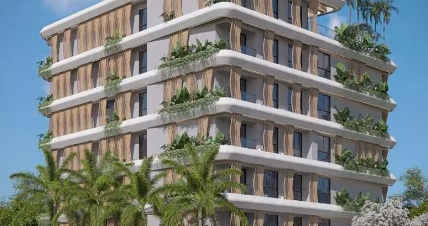 Pertinho da praia! só 10% de sinal + parcelinhas. apartamento studio / flat à venda em manaíra, joão pessoa. paraíba. entrega: 2028