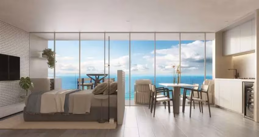 Studio / flat / garden à venda em cabedelo, na paraíba. ed. setai sailor entrega em 06/2028. lançamento de luxo frente mar.
