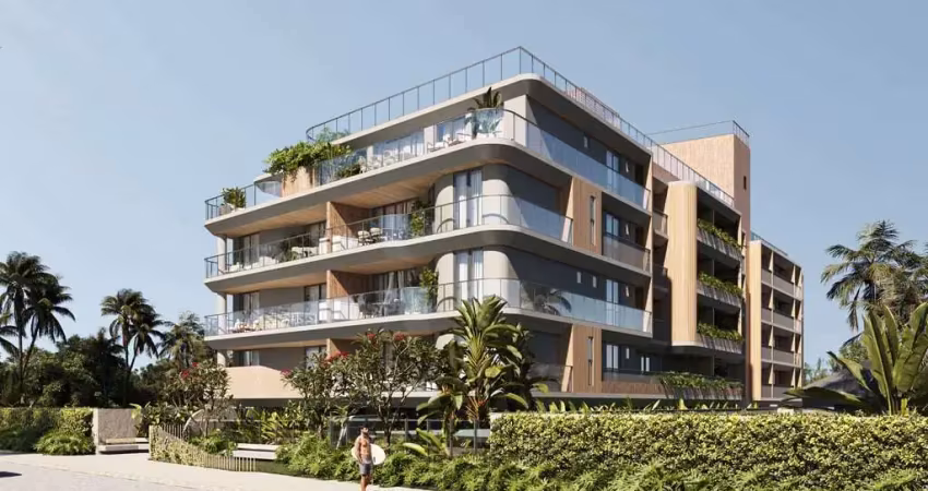 Lançamento beira mar, pé na areia - apartamento 3 suítes à venda na praia formosa em cabedelo - paraíba. entrega: 2028