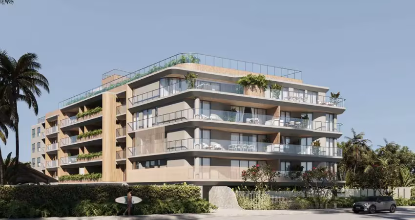 Lançamento beira mar - apartamento 2 quartos, 1 suíte à venda na praia formosa em cabedelo - paraíba. entrega: 2028