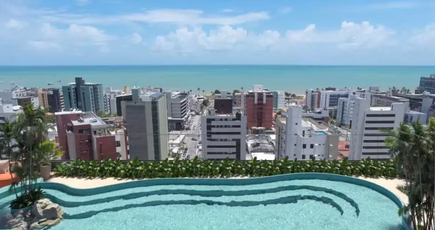 Compra super facilitada! apartamento 3 suítes à venda no cabo branco, joão pessoa - paraíba. entrega: 2029