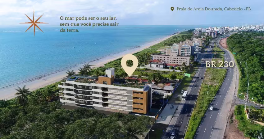 Pronto pra morar e investir no melhor empreendimento beira mar, pé na areia de areia dourada – cabedelo – pb