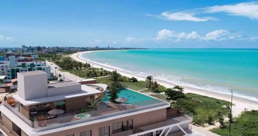 Só 15% sinal - frente mar - apartamento studio / flat de alto padrão à venda no bessa em joão pessoa - paraíba - lançamento p/ set/27 ed. iconyc -