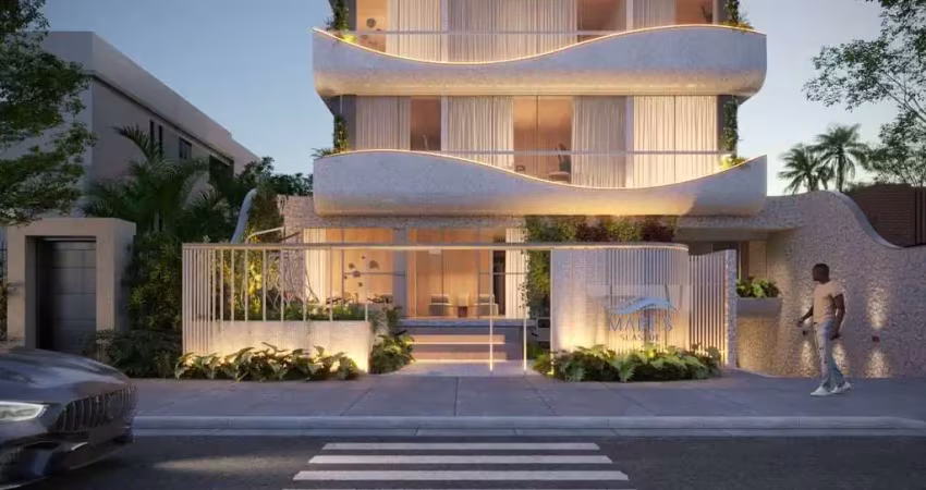 Frente mar - apartamento garden / flat à venda no bessa, joão pessoa - paraíba -  ed. mares seaside - entrega fevereiro/27