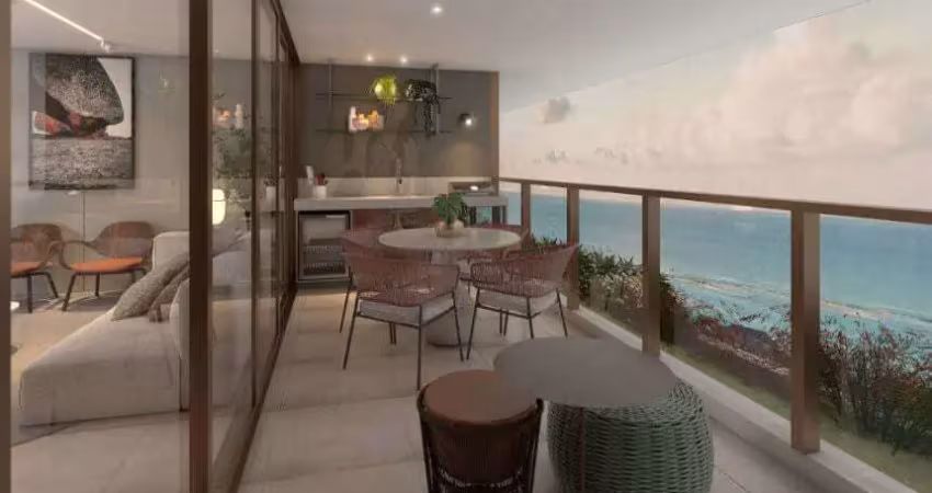 Exclusividade e luxo à beira mar - cobertura duplex 3 quartos à venda na ponta do seixas - joão pessoa - paraíba - ed. corais - entrega julho/27