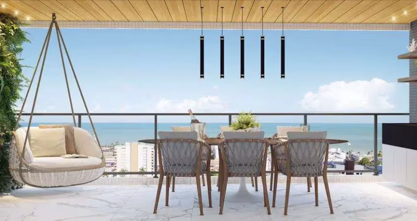 Alto padrão, novo e pronto em 2025 - apartamento 3 quartos 2 suítes à venda no bairro tambaú em joão pessoa - paraíba. ed. legacy