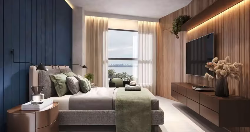Lançamento frente mar. apartamento à venda em cabo branco - joão pessoa - paraíba - entrega em jun/27 ed. atlantis reserva cabo branco -