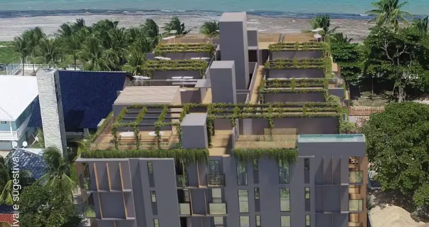 À beira mar pronto pra morar. apartamento garden 3 suítes à venda em areia dourada, cabedelo - paraíba - ed. corais de areia dourada