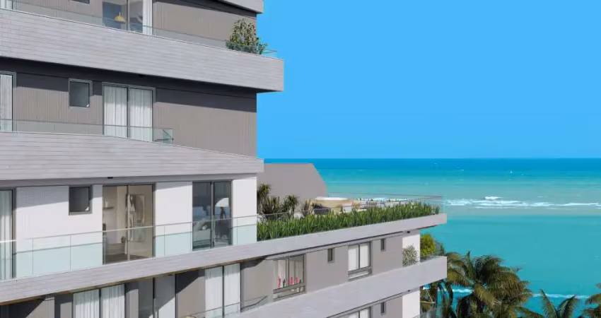 Só 10% entrada. apartamento a 40 metros do mar 3 quartos, 1 suíte à venda em cabedelo - pb. entrega próxima! entrega abril/26