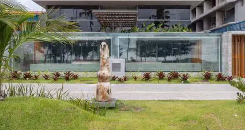 Apartamentos garden com 2 suítes frente mar, novo e pronto para mora em cabo branco, joão pessoa - paraíba - ed. oré residencial.