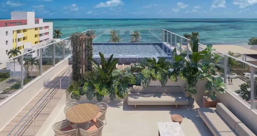 Investimento certo a poucos passos da praia. studio / flat à venda no jardim oceania em joão pessoa - paraíba. entrega em 2028