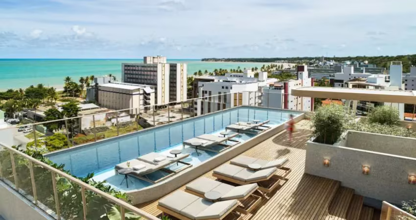 A poucos passos da praia. apartamento garden à venda no cabo branco, joão pessoa - paraíba - entrega: dezembro 2026.