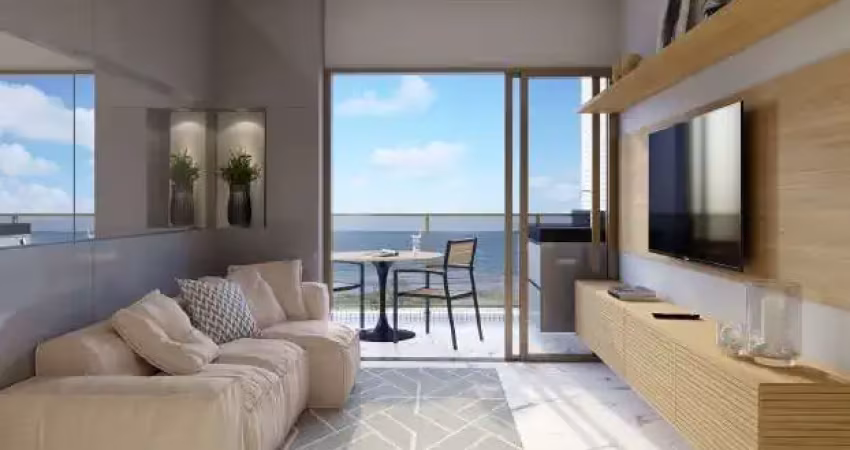 Novo, pronto pra morar. frente mar. apartamento 2 quartos, 1 suíte à venda em cabedelo - paraíba. últimas unidades promocionais.