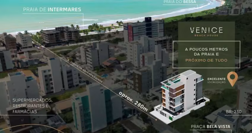 A poucos metros da praia. apartamento 2 quartos à venda em intermares, cabedelo, paraíba - entrega: março/2027
