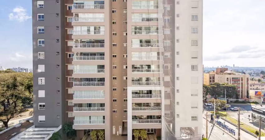 Apartamento mobiliado 3 suítes à venda no bairro portão, curitiba - paraná. condomínio residencial the square